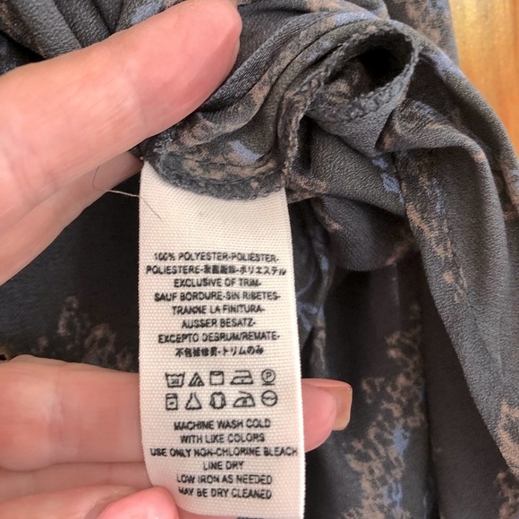 “FREE PEOPLE Drastic DEEP V NECK BLOUSE - Picture 14 of 16